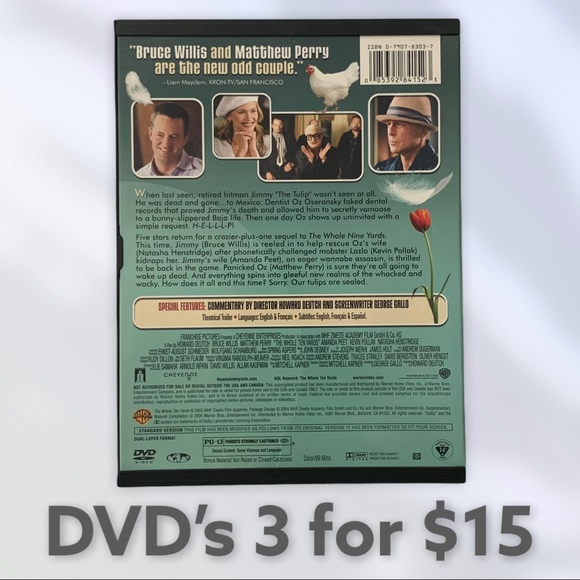 📀 The Whole Ten Yards DVD movie 📀 - Picture 2 of 3